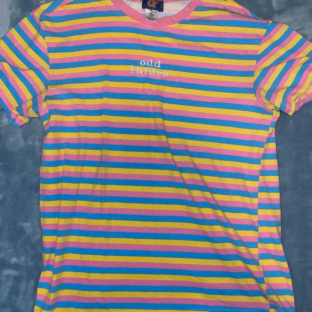 Odd Future Striped Mens Shirt M